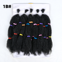 Vente en Gros Nobles, Mèches Torsadées Kinky de 14 Pouces, Qualité Supérieure, Nobles Gold Kinky Afro, Gros Paquets de Mèches, 20 Brins/Paquet, Tresses au Crochet