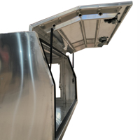 Boîte à outils en aluminium pour remorque et pick-up 4WD Ute Tray Canopy