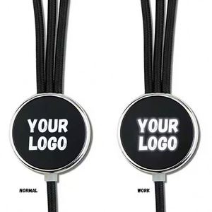 Custom Glow Multi Phone Charger Fast Charging Nylon Universal <b>USB</b> PD <b>3</b> 5 in 1 Led Light up logo <b>Cable</b> for Promotional Gifts - Product Image 3