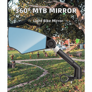 Rétroviseur réglable à rotation 360 degrés, nouvel accessoire de guidon pour VTT et vélo de route avec fonction anti-éblouissement - Product Image 2