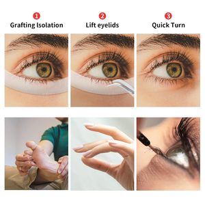Ruban adhésif pour extensions de cils, ruban PE médical respirant facile à déchirer, patchs oculaires, isolation pour tatouage des cils, fournis directement par l'usine. - Product Image 4