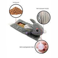 Juguetes para Perros Sin Relleno, Juguetes para Perros con Sonido, Juguetes Interactivos Resistentes a Mordidas con Papel Arrugado