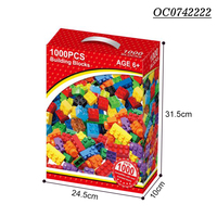 1000PCS Coloré 3d diy mini puzzle building block briques ensemble jouet pour enfants
