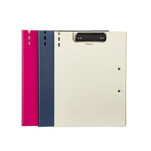 Porte-documents pliable A4 personnalisé avec clip en métal inoxydable, étanche, écologique, en plastique PP multifonctionnel, personnalisable - Product Image 1