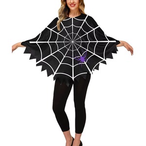 Camisetas Elegantes con Diseño de Castillo de Calabazas de Halloween, Estilo Casual, para Disfraces, Fiestas, Cosplay, Sublimación, Logotipo Personalizado - Product Image 1