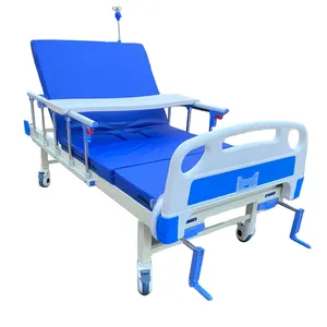 All'ingrosso mobile in metallo 2 manovelle 2 funzione regolabile letto di ospedale medico manuale