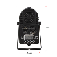 SHEHDS Vente Chaude DMX512 Pinspot Effet LED Lumière DJ Disco Show Projecteurs Éclairage pour Équipement De Lumières De Scène De Mariage