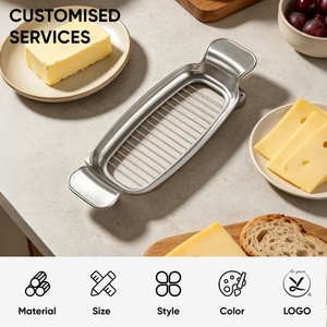 Wholesale Die Cast Aluminum Alloy Cheese Slicer Heavy Duty Handheld Butter Cutter Professional Cheese <b>Planer</b> Food Safe - Product Image 4