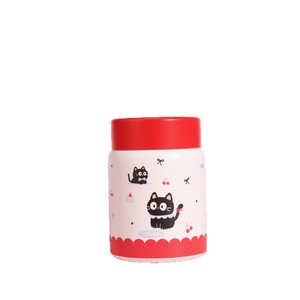 <b>Cute</b> Mini Stainless Steel Insulated Cup Portable Travel Mug For Outdoor Use Round Design With Cartoon Patterns - Product Image 5