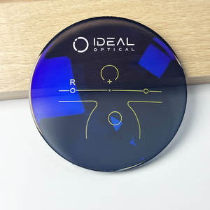 1.56 변색 프로그레시브 렌즈 이상적인 변색 회색 렌즈 프로그레시브 안경 렌즈 광학 렌즈 - Product Image 1