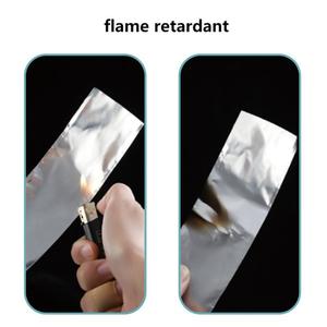 Silbernes Aluminiumfolien-Klebeband mit Acrylklebstoff, Weiß, 60 Mikron, UV-Beständig, Hitzebeständig, für RV-Dachreparatur, Einseitig - Product Image 5
