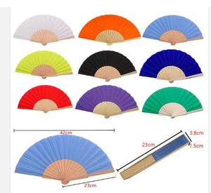 Ventilador de mano de madera con diseño de flor española, estilo flamenco, venta al por mayor, últimas novedades - Product Image 6