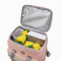 Sac isotherme multifonctionnel Fuliya en gros, personnalisé, à bandoulière, portable, pour le déjeuner, les voyages, le camping et les pique-niques