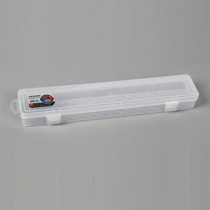 Transparent Plastic <b>Storage</b> <b>Box</b> Rectangle Multifunction Tools Organizer Garage Office Use PP <b>Material</b> 12345 - Product Image 1