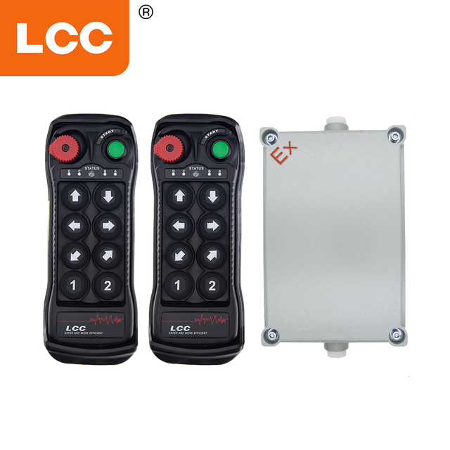 LCC 12V 24V Explosion Proof Remote Control for Hoist Hazardous Area Wireless Industrial Controller