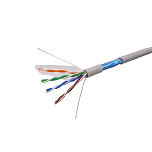 كابل شبكة 26awg 4prs utp cat5e lan خارجي utp عالي الجودة كابل شبكة cat5 cat5e cat6 1000 قدم