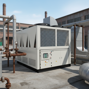 ระบบทำความเย็นด้วยน้ำคุณภาพเยี่ยม 10kW 20kW 30kW 40kW 50kW 60kW 80kW 110kW 130kW 150kW เครื่องทำความเย็นน้ำสำหรับอุตสาหกรรม - Product Image 6