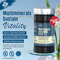 Factory Direct Multivitamin and Minerals Tablets with D3 & B Complex Daily Nutrition for Adults Ready to Ship 120 Tablets