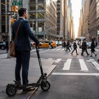 Trottinette électrique à double moteur Curtis pour les trajets de courte distance OEM