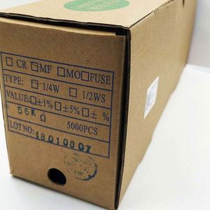 Manufacturer Direct MF1/4W-56Kohm1% T52 1/4W Resistors Metal Film Resistors 56Kohm 1% 1/4W - Product Image 1