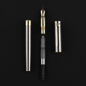 Hot-selling High-grade Metal Fountain <b>Pen</b> Luxury Men's Writing Fountain <b>Pen</b> with Diameters of 0.38/0.5/0.7/1.0mm Business Office - Product Image 5