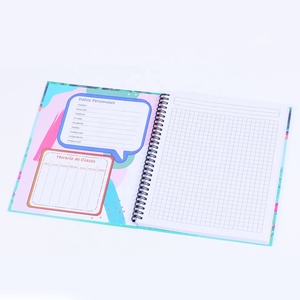 חם מכירת צבע מותאם אישית ספירלה רשת רשת נייד אור עיניים נייד טיפול ספר תרגול ספר יצירה רב-שימוש - Product Image 6