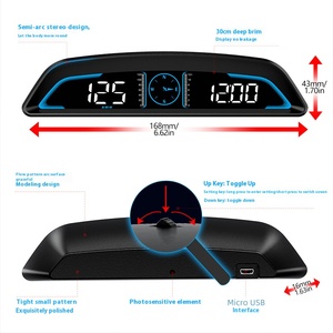 2025 nuovissimo display diagnostico automatico Multi-Display a LED, Display Head-Up HUD con <span class=keywords><strong>misurazione</strong></span> della velocità e funzione di navigazione - Product Image 3