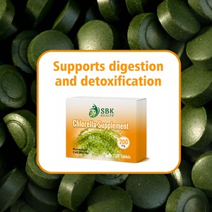 Tabletas de Suplemento de Chlorella con Alfa Caroteno y Luteína, Marca Propia, Favorecen la Digestión y la Desintoxicación, Clorofila - Product Image 3
