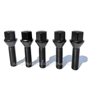 Điều chỉnh an ninh đen 14x1.25 chân 28/35/40/45mm hình nón ghế Lug Bolt phù hợp cho BMW/mini/TOYOTA SUPRA - Product Image 6