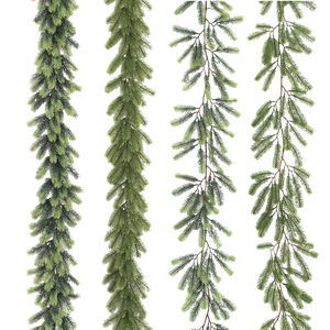 Noël Artificielle Pin Aiguilles Branche Guirlande <span class=keywords><strong>Faux</strong></span> Plante Branche Verdure Plante pour DIY Guirlande De Noël Maison Jardin Décor - Product Image 5