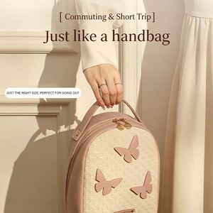 <b>Large</b> Capacity Portable <b>Makeup</b> <b>Bag</b> Zipper Closure Trendy Candy Pattern PU Fashion Handbag Soft Handle - Product Image 3