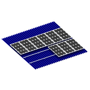 Sistema de Soporte de Montaje para Paneles <span class=keywords><strong>Solares</strong></span> de Aluminio Yuens OEM, Forma de L, Placa Impermeable para Techos Metálicos, Buen <span class=keywords><strong>Precio</strong></span> para Techos de Tejas - Product Image 6