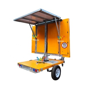 Multiple Sizes Amber VMS Board Trailer Solar P25mm RGB Variable <strong>Message</strong> <strong>Sign</strong> Traffic Outdoor <strong>LED</strong> <strong>Display</strong> - Product Image 2