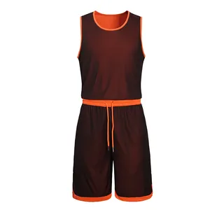 Hoge Kwaliteit Fabrikant Custom Gesublimeerd Mesh Basketbal Singlet Shorts Vest Omkeerbare Basketbal Truien En Shorts