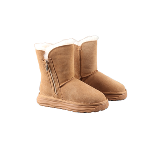 Lightweight Winter Snow <b>Boots</b> Men's Water Resistant Summer <b>Boots</b> Genuine Leather Large Size Jungle Style Custom Logo - Product Image 1