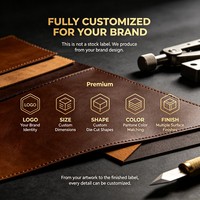 Etiqueta de Cuero Personalizada de Alta Calidad al por Mayor, Parche de Cuero con Logotipo Grabado para Jeans, Etiqueta para Bolsos, Ecológica, para Ropa y Calzado