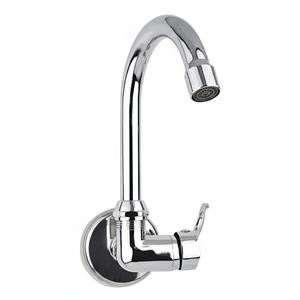 LS01 Modern <b>Single</b> Handle 4" Centerset Deck Mounted Bathroom <b>Basin</b> Mixer Metered Faucets Brass Valve Core Polished Finish 2-Year - Product Image 2