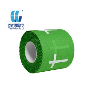 Bande Athlétique Personnalisée 5cm*7M en Coton Résistant pour <span class=keywords><strong>Pied</strong></span>, Genou, Poignet, Cheville, <span class=keywords><strong>Doigt</strong></span> - Protection Imperméable pour la Boxe - Product Image 1