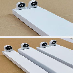 Portalámparas T8 al por Mayor, Soporte para <span class=keywords><strong>Tubo</strong></span> <span class=keywords><strong>Fluorescente</strong></span> LED Simple o <span class=keywords><strong>Doble</strong></span> para Interiores, T5 BATTEN 1.2M - Product Image 5