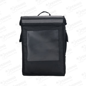 Bolsa de entrega de comida con pantalla Led de publicidad inteligente escalable a prueba de agua para motocicleta, <span class=keywords><strong>mochila</strong></span> congelada de papel de aluminio, <span class=keywords><strong>mochila</strong></span> Usb - Product Image 1