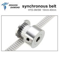 Courroie synchrone de Transmission ouverte en caoutchouc Dragon Diamond HTD 3M/5M courroie de synchronisation ouverte industrielle pour pièces d'équipement laser