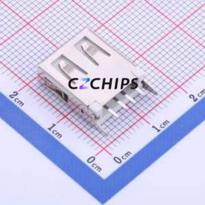 916-261A1018Y10200 USB Connector Through hole Component (THT) Connector Type-A USB 2.0 Female Through Hole - Product Image 2