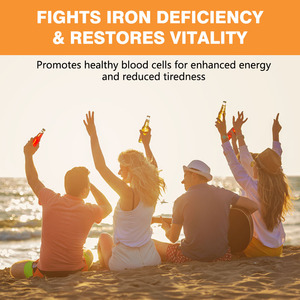 Gotas Líquidas de Hierro de Marca Privada OEM con Vitaminas, Suplemento que Apoya la Salud Digestiva y Ayuda a Reducir la Fatiga para Adultos - Product Image 6