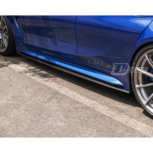 ชุดแต่งสเกิร์ตข้างคาร์บอนไฟเบอร์ Drifton Dry สำหรับ BMW G80 G81 M3 ปี 2020-2024 พร้อมติดตั้งง่าย - Product Image 2