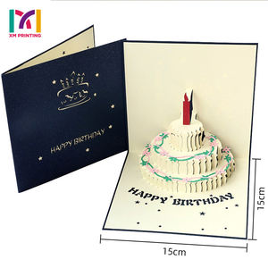 Carte Pop Up Joyeux Anniversaire Cartes Pop Up 3D Anniversaire Comprend Enveloppe et Note Tag Nouvelle Arrivée - Product Image 2