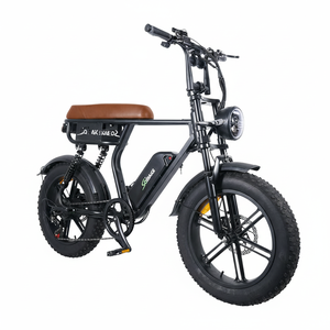Bicicletta Elettrica Fat Bike V20 a 2 Posti C11 con Pneumatici Larghi 250W 25km/h o 500W 45KM/H per Adulti - Product Image 2