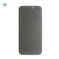 Protection d'écran en verre trempé anti-espion, anti-traces de doigts, étanche, 9H, confidentialité 360° pour 12/13/14/15 Pro