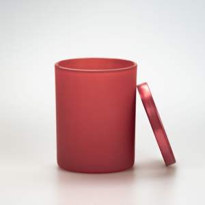 أحمر غير لامع ، مع غطاء معدني - Product Image 1