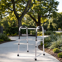 Équipement de physiothérapie pratique de marcheur médical pliant léger de vente chaude pour les personnes handicapées âgées