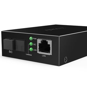 Convertisseur de média monomode Tenda TFC100A/B 100 Mbps, neuf, garantie 1 an, transmission 20 km, prise en charge VLAN, capacité de commutation 10G - Product Image 1